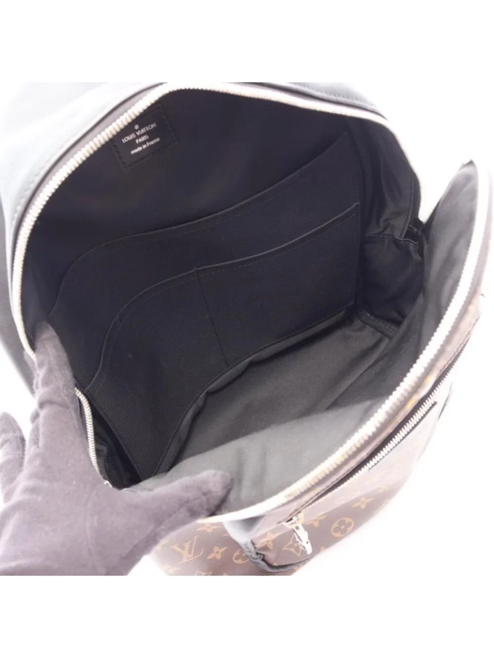 Louis Vuitton Backpack Josh NV Canvas Leather